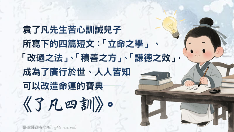 了凡四訓|了凡四訓名言|跟著了凡四訓改變命運