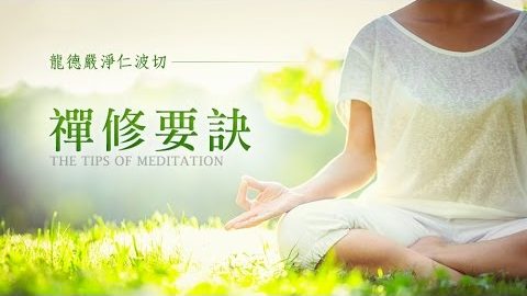 龍德嚴淨仁波切禪修要訣 The tips of meditation