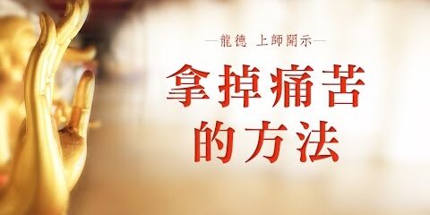 龍德上師:拿掉痛苦的方法 龍德上師 拿掉痛苦的方法