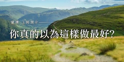 龍德上師:你真的以為這樣做最好 龍德上師 你真的以為這樣做最好