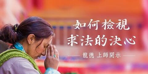 龍德上師:如何檢視求法的決心