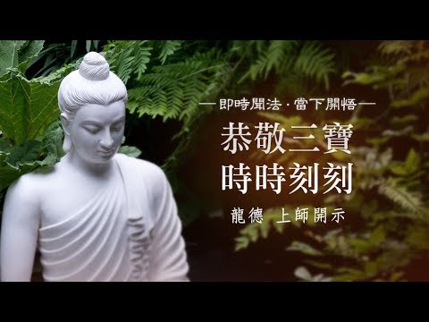 龍德上師 恭敬三寶 時時刻刻