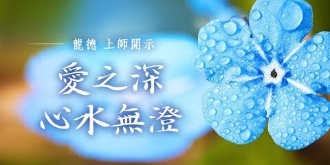 龍德上師愛之深 心水無澄