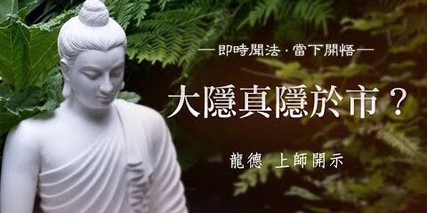 龍德上師:大隱真隱於市? 龍德上師大隱真隱於市