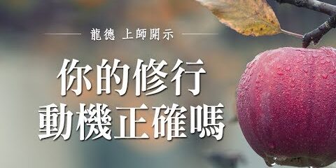 龍德上師:你的修行動機正確嗎 龍德上師你的修行動機正確嗎