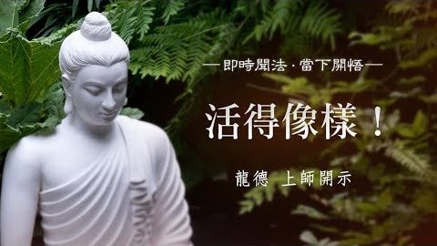 龍德上師活得像樣