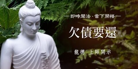 龍德上師:欠債要還