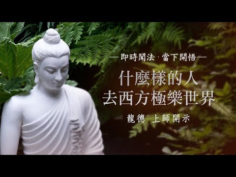 龍德上師 什麼樣的人去西方極樂世界