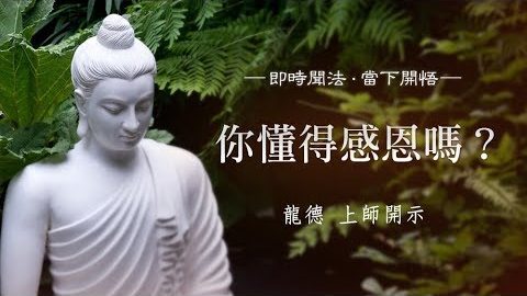 龍德上師你懂得感恩嗎