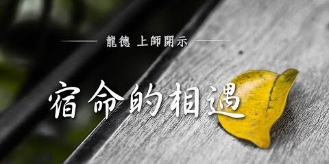 龍德上師:宿命的相遇 龍德上師宿命的相遇