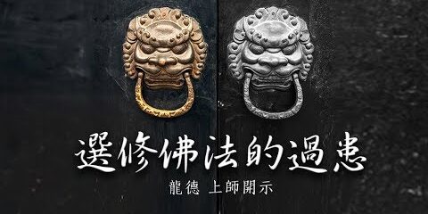 龍德上師:選修佛法的過患 龍德上師 選修佛法的過患