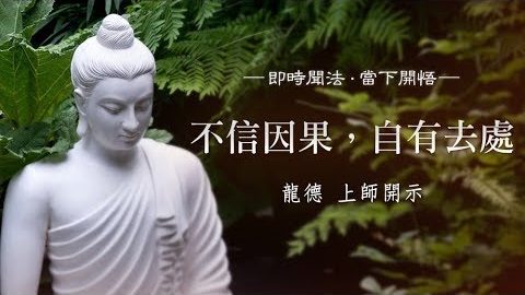 龍德上師不信因果自有去處