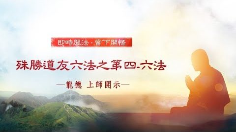 龍德上師 殊勝道友六法之第四 六法