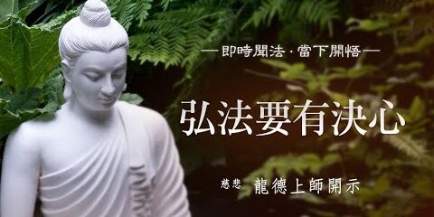 龍德上師弘法要有決心