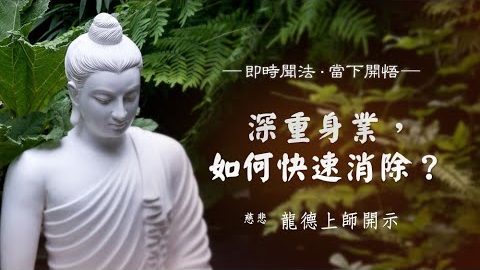 龍德上師深重身業如何快速消除
