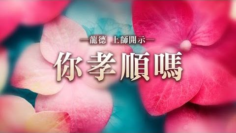 龍德上師你孝順嗎