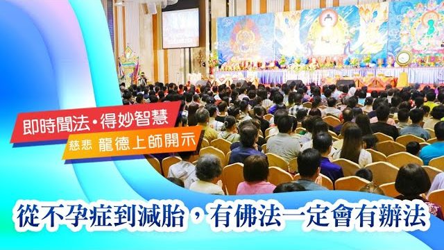 龍德上師從不孕症到減胎有佛法一定會有辦法