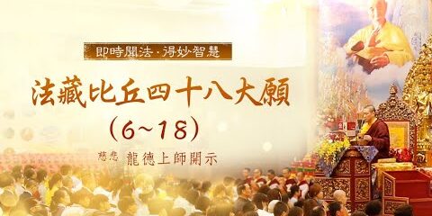 龍德上師法藏比丘四十八大願六至十八