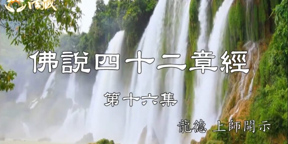 龍德上師佛說四十二章經十六人常犯的四種口業