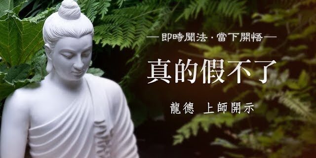 龍德 上師:真的假不了 龍德 上師:真的假不了