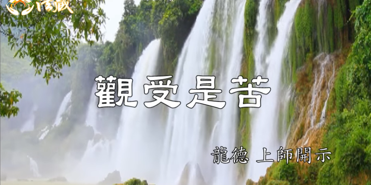 龍德 上師：觀受是苦