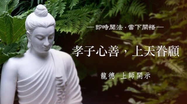 龍德 上師：孝子心善，上天眷顧