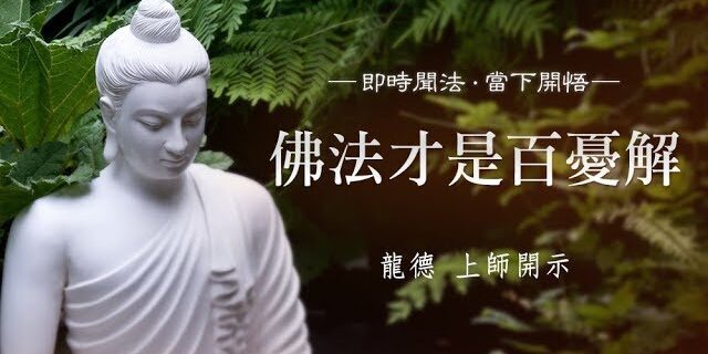 龍德上師：佛法才是百憂解