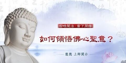 龍德上師:如何領悟佛心聖意?