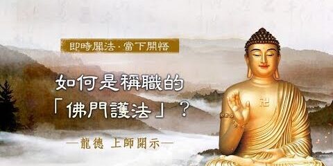 龍德上師:如何是稱職的「佛門護法」?