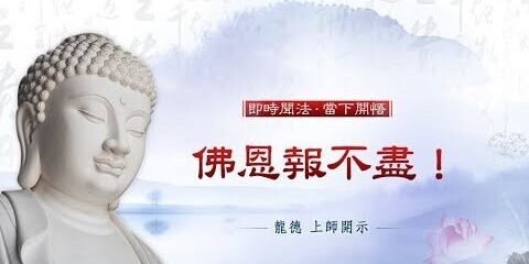 龍德上師:佛恩報不盡!