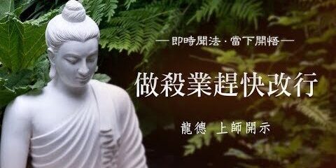 龍德上師:做殺業趕快改行