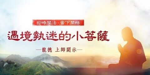 龍德上師:遇境執迷的小菩薩