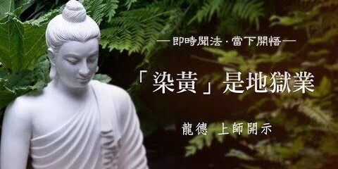 龍德上師:「染黃」是地獄業